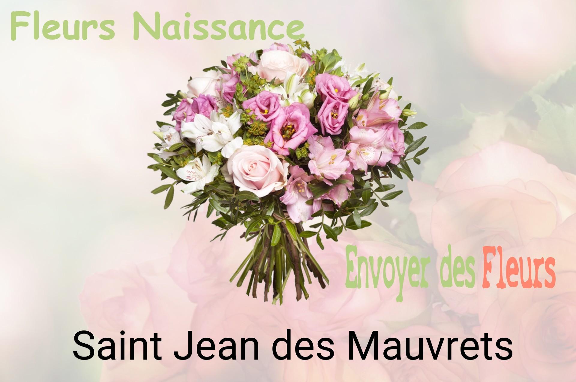 Bouquet de fleurs de naissance livré à Saint-Jean-des-Mauvrets